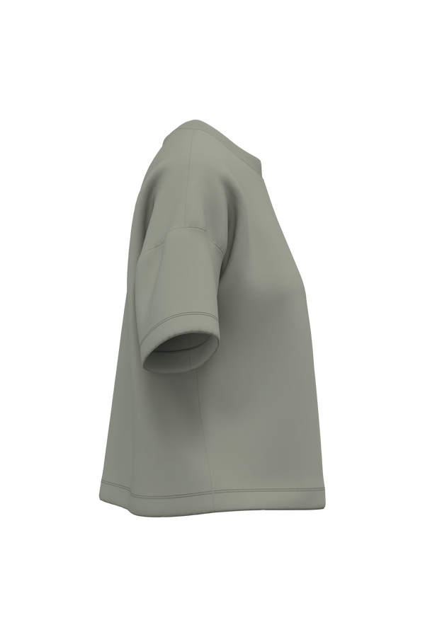 T-shirt Eco-responsável Boxy com Ombros Descaídos de Senhora-RAG-Tailors-Fardas-e-Uniformes-Vestuario-Pro