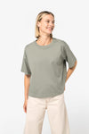 T-shirt Eco-responsável Boxy com Ombros Descaídos de Senhora-RAG-Tailors-Fardas-e-Uniformes-Vestuario-Pro