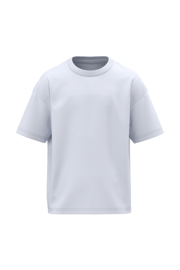 T-shirt Eco-responsável Oversize de Criança-Branco-4/6 Anos-RAG-Tailors-Fardas-e-Uniformes-Vestuario-Pro