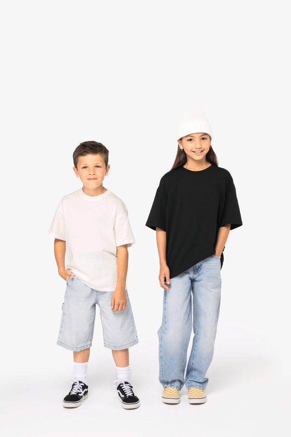 T-shirt Eco-responsável Oversize de Criança-RAG-Tailors-Fardas-e-Uniformes-Vestuario-Pro