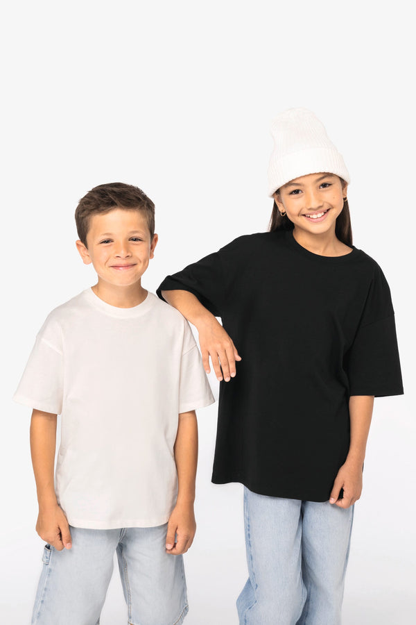 T-shirt Eco-responsável Oversize de Criança-RAG-Tailors-Fardas-e-Uniformes-Vestuario-Pro