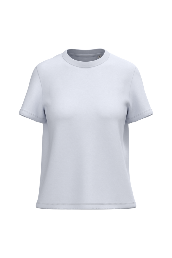 T-shirt Eco-responsável de Senhora-Branco-XS-RAG-Tailors-Fardas-e-Uniformes-Vestuario-Pro