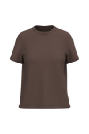 T-shirt Eco-responsável de Senhora-Chocolate Escuro-XS-RAG-Tailors-Fardas-e-Uniformes-Vestuario-Pro