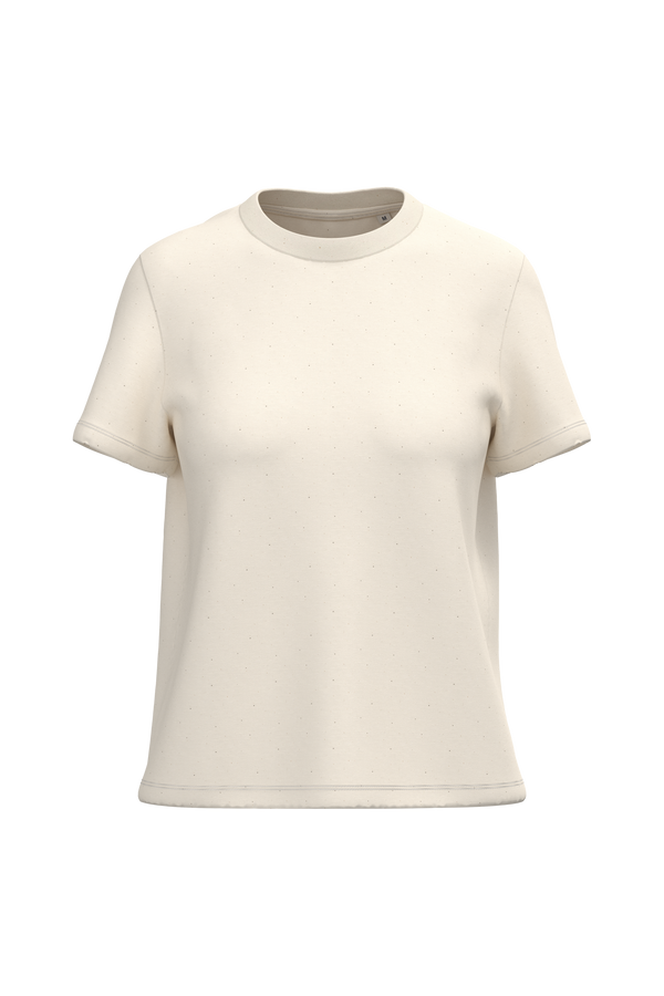 T-shirt Eco-responsável de Senhora-Natural Cru-XS-RAG-Tailors-Fardas-e-Uniformes-Vestuario-Pro