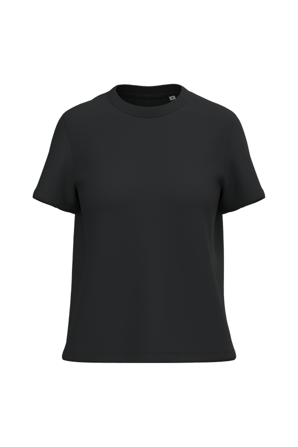 T-shirt Eco-responsável de Senhora-Preto-XS-RAG-Tailors-Fardas-e-Uniformes-Vestuario-Pro