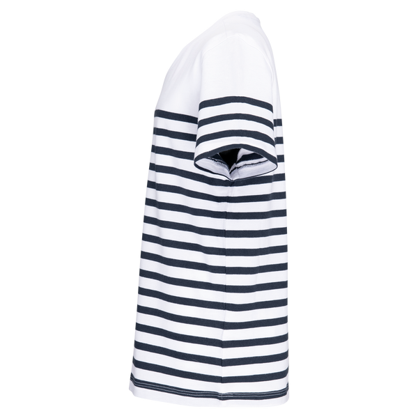 T-shirt Estilo Marinheiro Bio Decote Redondo Criança-RAG-Tailors-Fardas-e-Uniformes-Vestuario-Pro