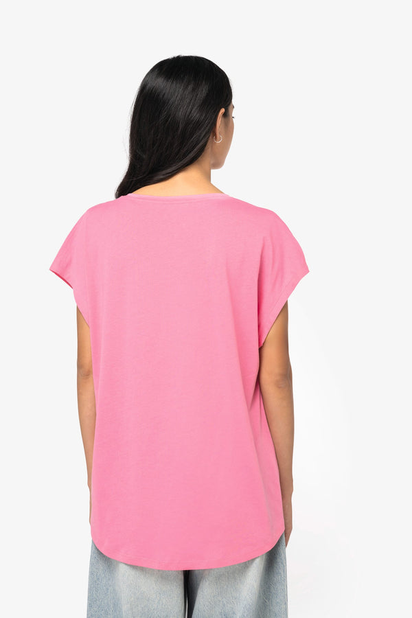 T-shirt Loose Decote V Senhora-RAG-Tailors-Fardas-e-Uniformes-Vestuario-Pro