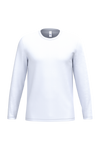 T-shirt Manga Comprida Unissexo-Branco Ideal-XS-RAG-Tailors-Fardas-e-Uniformes-Vestuario-Pro