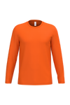 T-shirt Manga Comprida Unissexo-Laranja Ideal-XS-RAG-Tailors-Fardas-e-Uniformes-Vestuario-Pro
