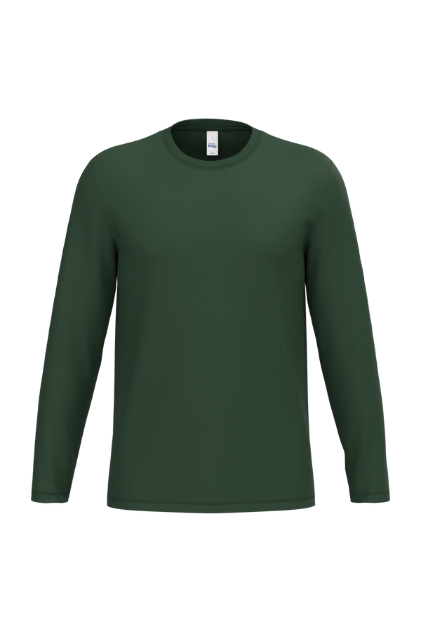 T-shirt Manga Comprida Unissexo-Verde Floresta Ideal-XS-RAG-Tailors-Fardas-e-Uniformes-Vestuario-Pro