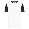 T-shirt Multidesporto Bicolor Infantil de Manga Curta-Branco / Preto-4/6 Anos-RAG-Tailors-Fardas-e-Uniformes-Vestuario-Pro