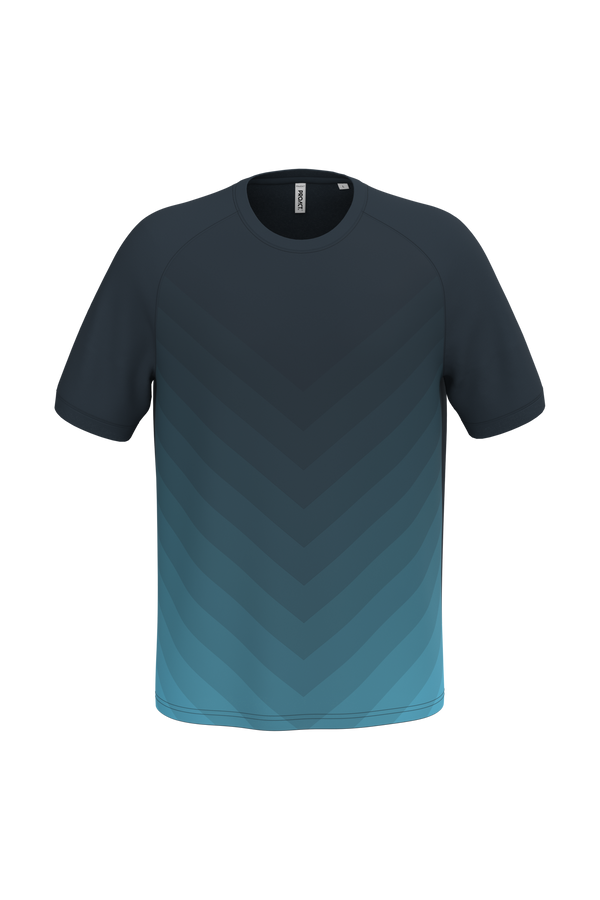 T-shirt Multidesporto em Poliéster Sublimado Unissexo-Azul Marinho-XS-RAG-Tailors-Fardas-e-Uniformes-Vestuario-Pro