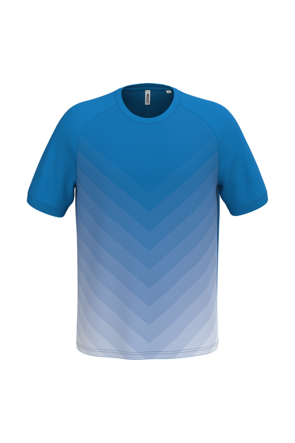 T-shirt Multidesporto em Poliéster Sublimado Unissexo-Azul Royal Desportivo-XS-RAG-Tailors-Fardas-e-Uniformes-Vestuario-Pro