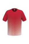 T-shirt Multidesporto em Poliéster Sublimado Unissexo-Vermelho Desportivo-XS-RAG-Tailors-Fardas-e-Uniformes-Vestuario-Pro