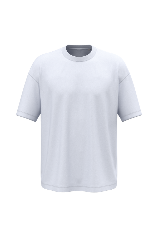 T-shirt Oversize Eco-responsável de Homem-Branco-XS-RAG-Tailors-Fardas-e-Uniformes-Vestuario-Pro