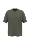 T-shirt Oversize Eco-responsável de Homem-Caqui Orgânico-XS-RAG-Tailors-Fardas-e-Uniformes-Vestuario-Pro