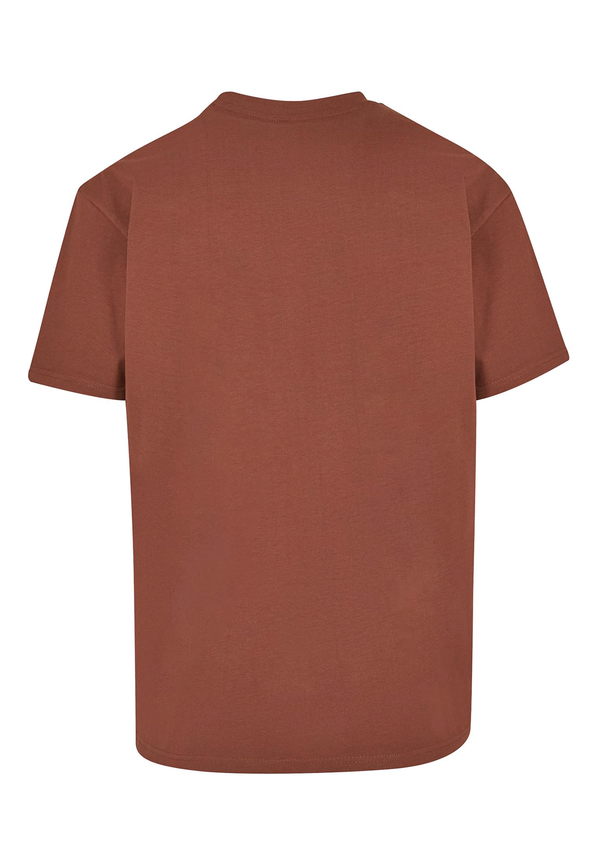 T-shirt Oversize Pesada Unissexo-Castanho Casca-XS-RAG-Tailors-Fardas-e-Uniformes-Vestuario-Pro