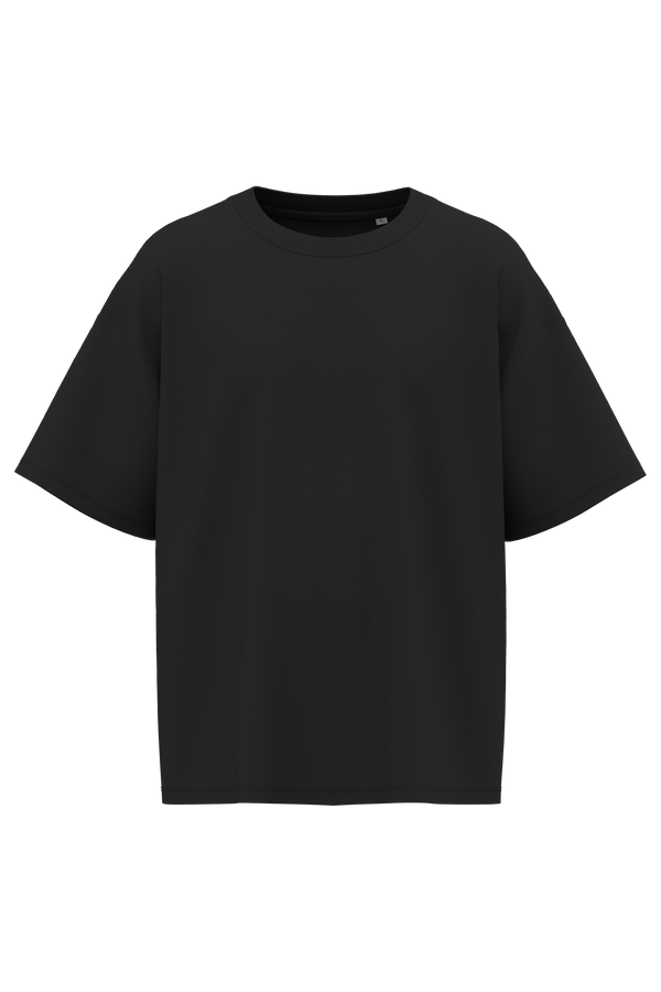 T-shirt Oversize Unissexo-Preto Ideal-XS-RAG-Tailors-Fardas-e-Uniformes-Vestuario-Pro
