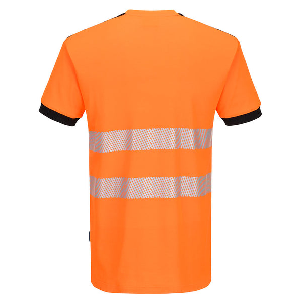 T-shirt PW3 de Algodão de Alta Visibilidade e Confortável Manga Curta-RAG-Tailors-Fardas-e-Uniformes-Vestuario-Pro