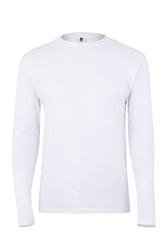 T-shirt Paradise de Manga Comprida 155-White - 100-XS-RAG-Tailors-Fardas-e-Uniformes-Vestuario-Pro