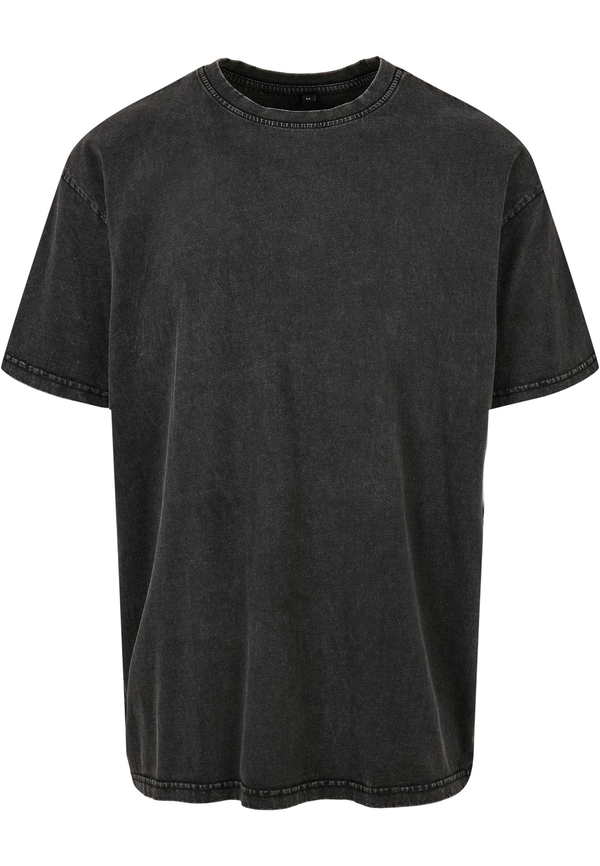 T-shirt Pesada com Aspeto Lavado Homem-Preto-S-RAG-Tailors-Fardas-e-Uniformes-Vestuario-Pro