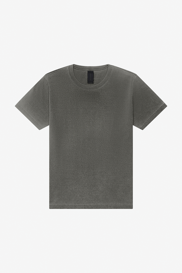 T-shirt Pesada com Aspeto Lavado Unissexo-Carvão Lavado-XS-RAG-Tailors-Fardas-e-Uniformes-Vestuario-Pro