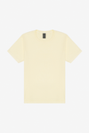 T-shirt Pesada com Aspeto Lavado Unissexo-Leite Creme-XS-RAG-Tailors-Fardas-e-Uniformes-Vestuario-Pro