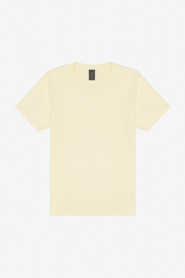 T-shirt Pesada com Aspeto Lavado Unissexo-Leite Creme-XS-RAG-Tailors-Fardas-e-Uniformes-Vestuario-Pro