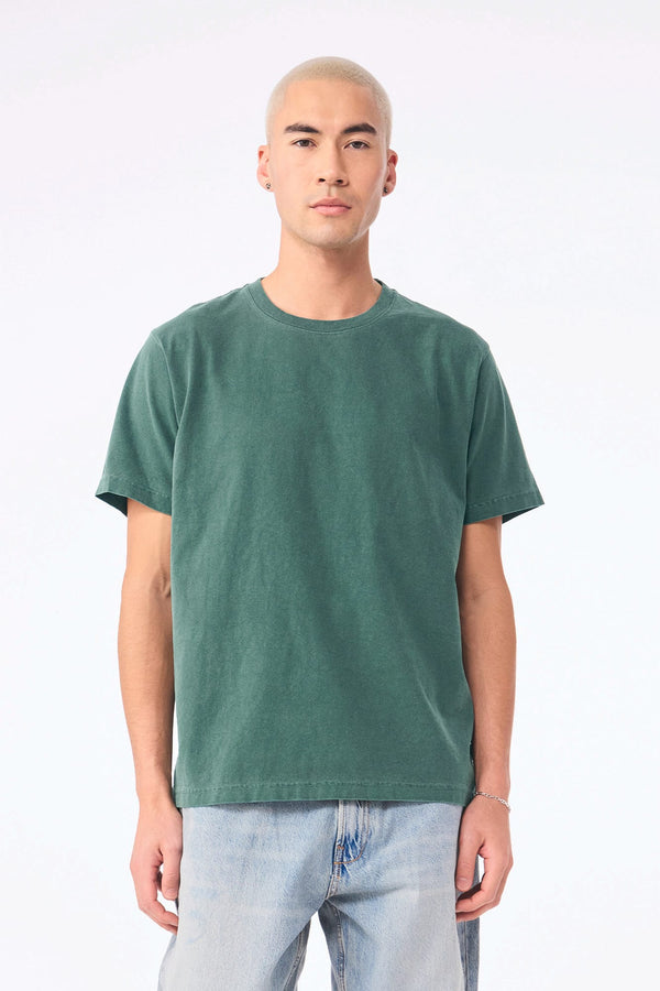 T-shirt Pesada com Aspeto Lavado Unissexo-RAG-Tailors-Fardas-e-Uniformes-Vestuario-Pro