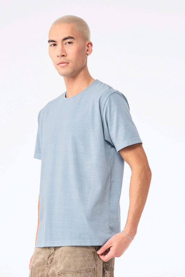 T-shirt Pesada com Aspeto Lavado Unissexo-RAG-Tailors-Fardas-e-Uniformes-Vestuario-Pro