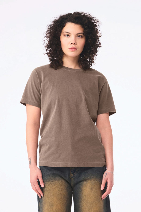 T-shirt Pesada com Aspeto Lavado Unissexo-RAG-Tailors-Fardas-e-Uniformes-Vestuario-Pro