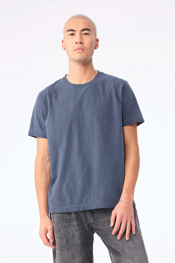 T-shirt Pesada com Aspeto Lavado Unissexo-RAG-Tailors-Fardas-e-Uniformes-Vestuario-Pro