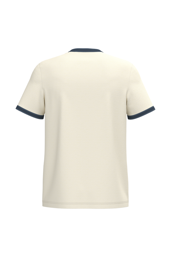 T-shirt Ringer Eco-responsável de Homem com Contrastes e Aspeto Lavado-RAG-Tailors-Fardas-e-Uniformes-Vestuario-Pro