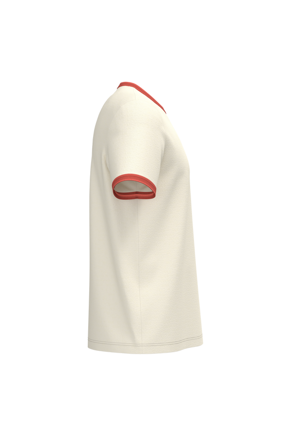 T-shirt Ringer Eco-responsável de Homem com Contrastes e Aspeto Lavado-RAG-Tailors-Fardas-e-Uniformes-Vestuario-Pro