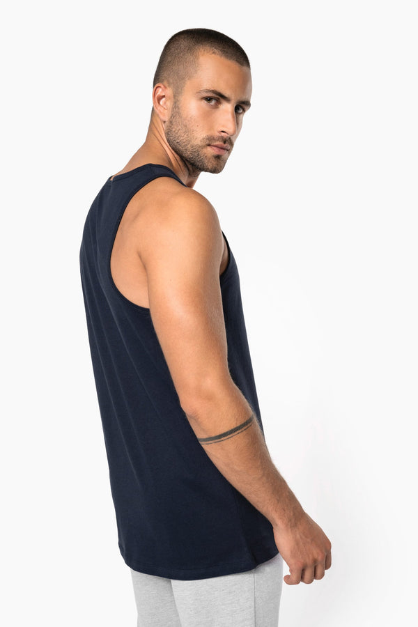 T-shirt Sem Mangas de Homem em Algodão Biológico-RAG-Tailors-Fardas-e-Uniformes-Vestuario-Pro