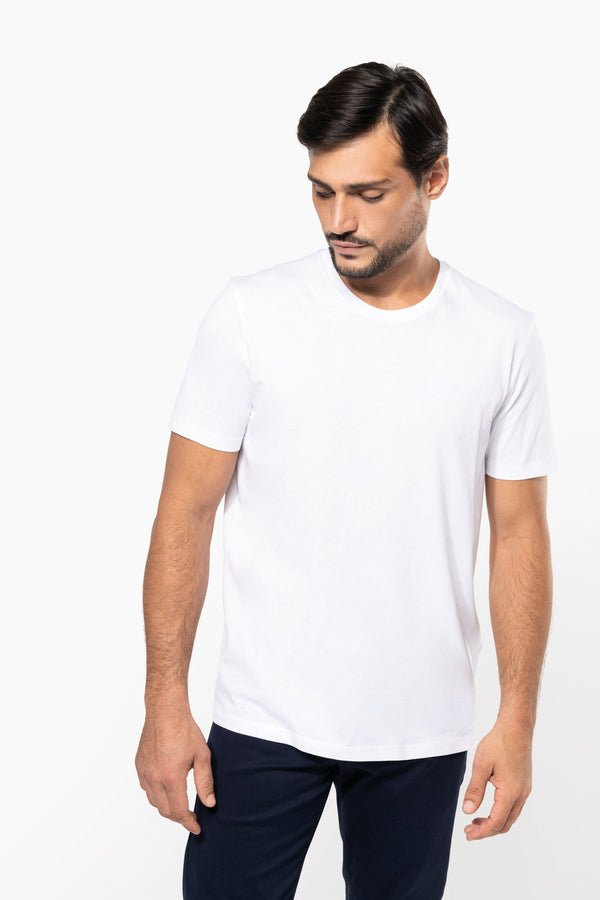 T-shirt Supima® decote redondo de manga curta de homem - 190g-RAG-Tailors-Fardas-e-Uniformes-Vestuario-Pro