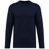 T-shirt Supima® decote redondo de manga comprida de homem-Deep Navy-S-RAG-Tailors-Fardas-e-Uniformes-Vestuario-Pro