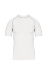 T-shirt Técnica de Criança Manga Curta com Proteção Anti-UV-Branco-4/6 Anos-RAG-Tailors-Fardas-e-Uniformes-Vestuario-Pro