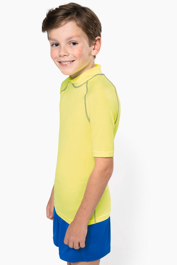 T-shirt Técnica de Criança Manga Curta com Proteção Anti-UV-RAG-Tailors-Fardas-e-Uniformes-Vestuario-Pro