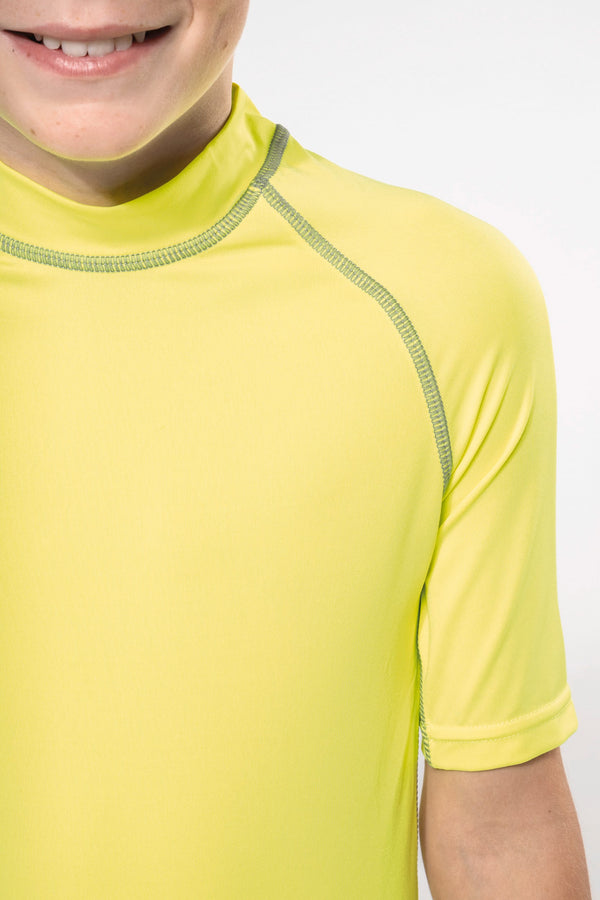 T-shirt Técnica de Criança Manga Curta com Proteção Anti-UV-RAG-Tailors-Fardas-e-Uniformes-Vestuario-Pro