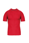 T-shirt Técnica de Criança Manga Curta com Proteção Anti-UV-Vermelho Desportivo-4/6 Anos-RAG-Tailors-Fardas-e-Uniformes-Vestuario-Pro