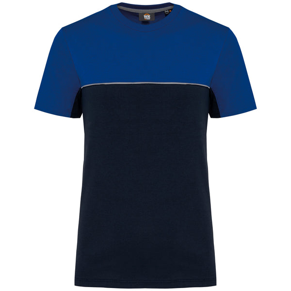 T-shirt bicolor eco-responsável de manga curta unissexo-RAG-Tailors-Fardas-e-Uniformes-Vestuario-Pro