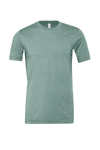 T-shirt com Decote Redondo Heather-Azul Poeirento Mesclado-S-RAG-Tailors-Fardas-e-Uniformes-Vestuario-Pro