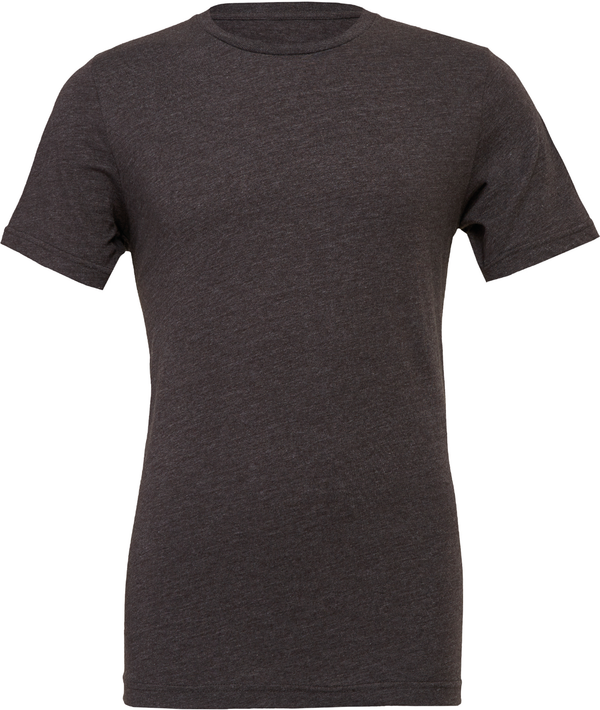 T-shirt com Decote Redondo Heather-Cinzento Escuro Mesclado-S-RAG-Tailors-Fardas-e-Uniformes-Vestuario-Pro