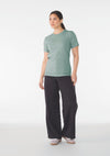 T-shirt com Decote Redondo Heather-RAG-Tailors-Fardas-e-Uniformes-Vestuario-Pro