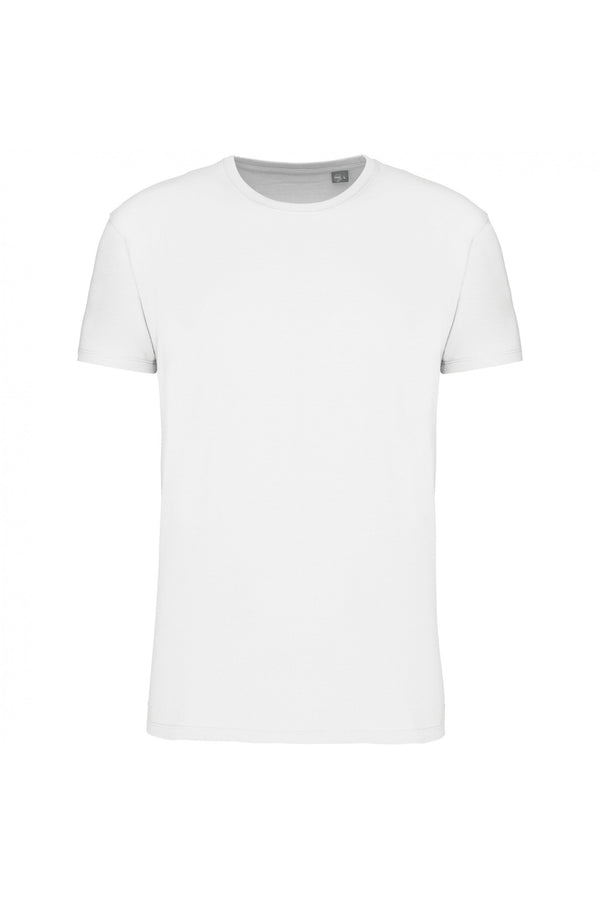 T-shirt com decote redondo Bio190 (1 de 2)-Branco-XXS-RAG-Tailors-Fardas-e-Uniformes-Vestuario-Pro