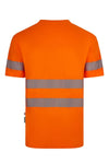 T-shirt de Alta Visibilidade em Poliéster Reciclado com Faixas Refletoras Segmentadas-RAG-Tailors-Fardas-e-Uniformes-Vestuario-Pro
