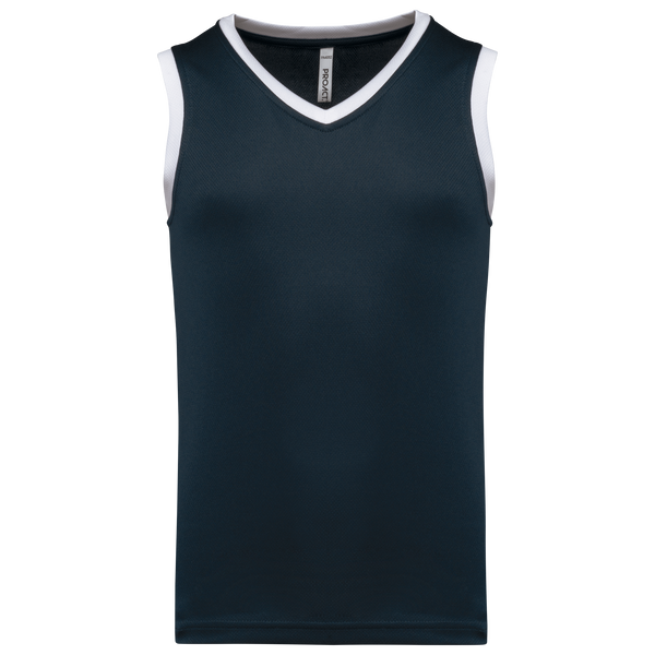 T-shirt de Basquetebol de Criança-Azul Marinho / Branco-4/6 Anos-RAG-Tailors-Fardas-e-Uniformes-Vestuario-Pro