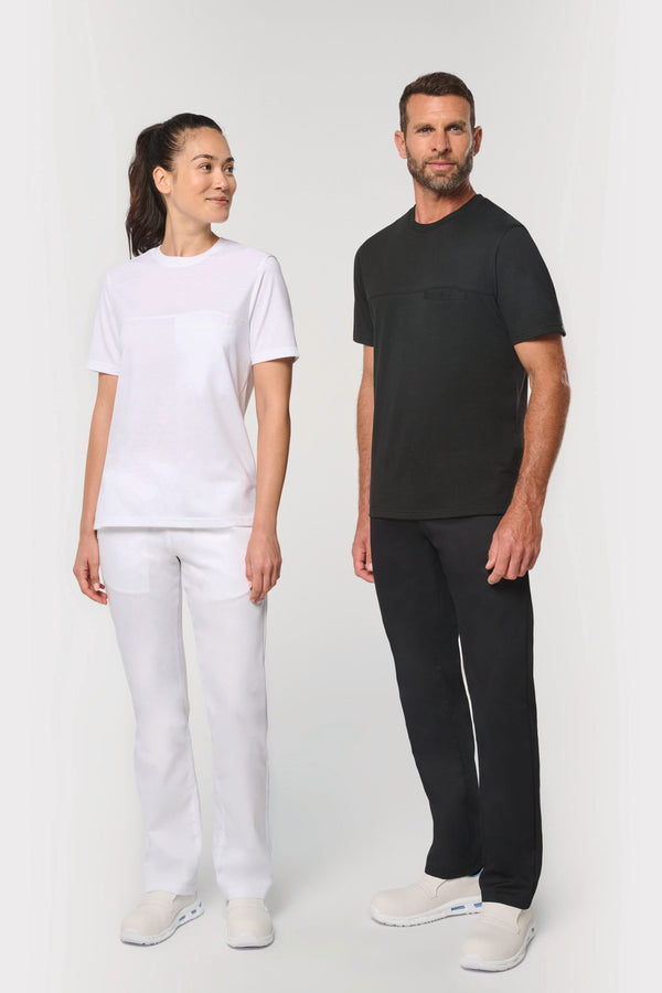 T-shirt de Chef Respirável Unissexo-RAG-Tailors-Fardas-e-Uniformes-Vestuario-Pro