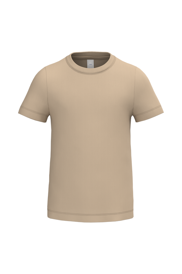 T-shirt de Criança Manga Curta-Areia Ideal-1/2 Anos-RAG-Tailors-Fardas-e-Uniformes-Vestuario-Pro